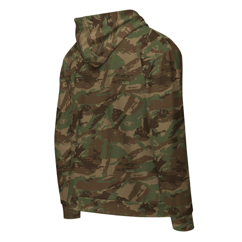 Brushstroke 32 Battalion South African CAMO Unisex Zip Hoodie