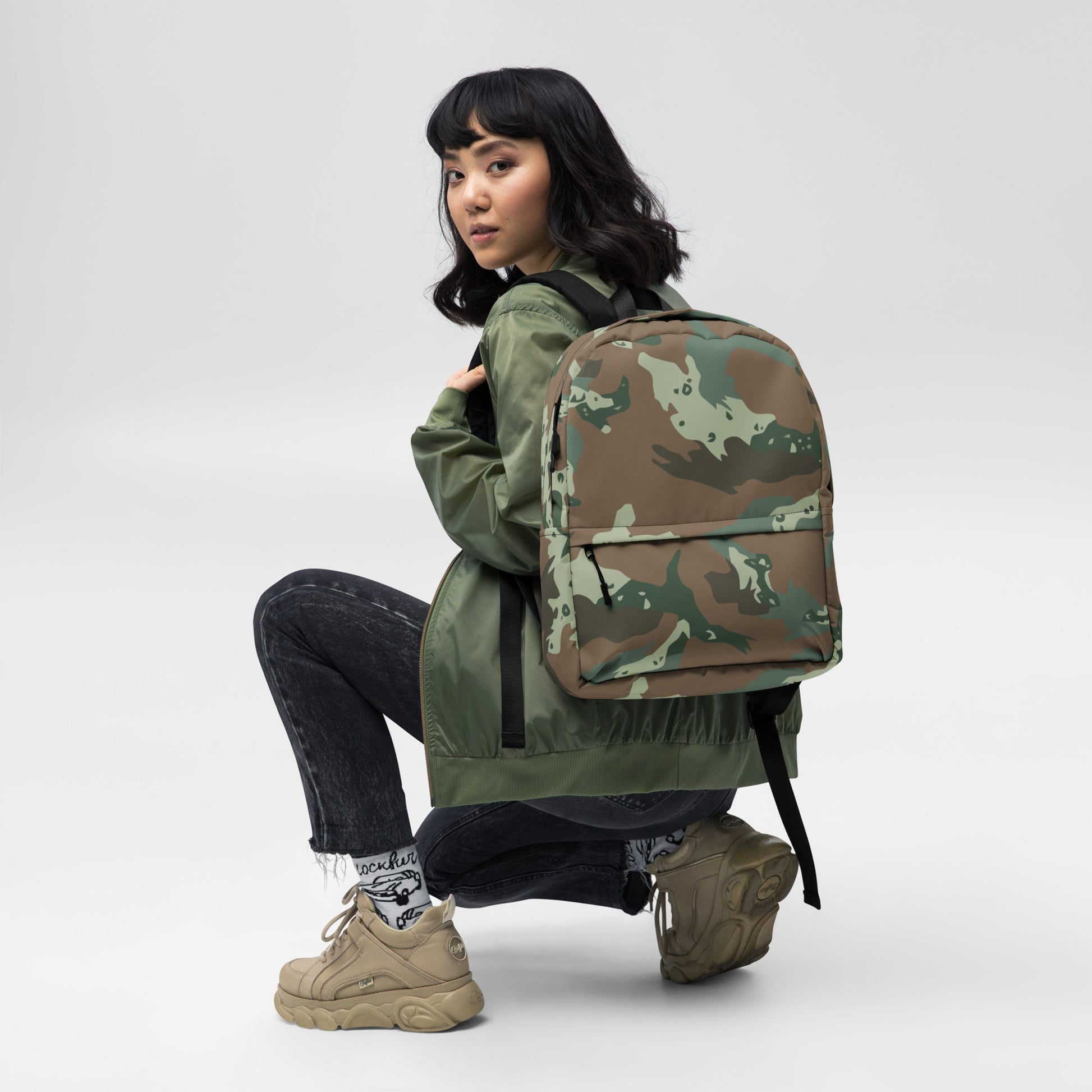 South African Chocolate Chip Soldier 2000 CAMO Backpack Backpacks