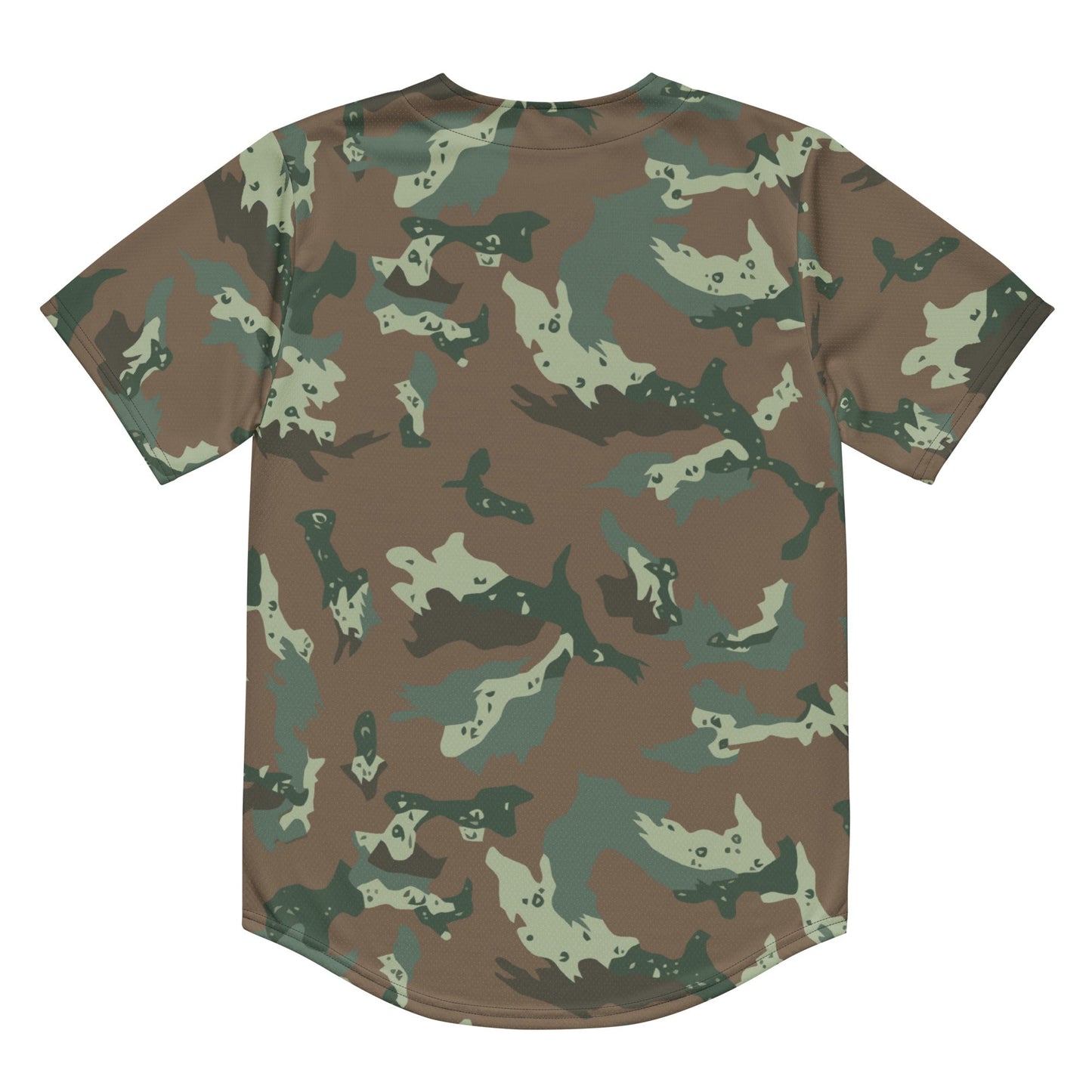 South African Chocolate Chip Soldier 2000 CAMO baseball jersey - Baseball Jerseys