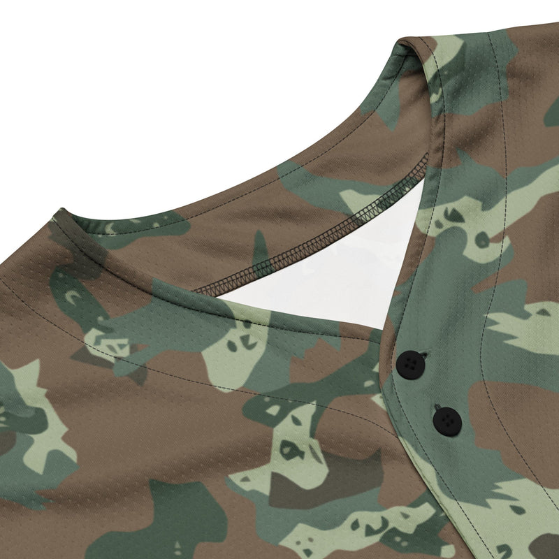 Chocolate Chip Soldier 2000 South African CAMO Unisex Baseball Jersey