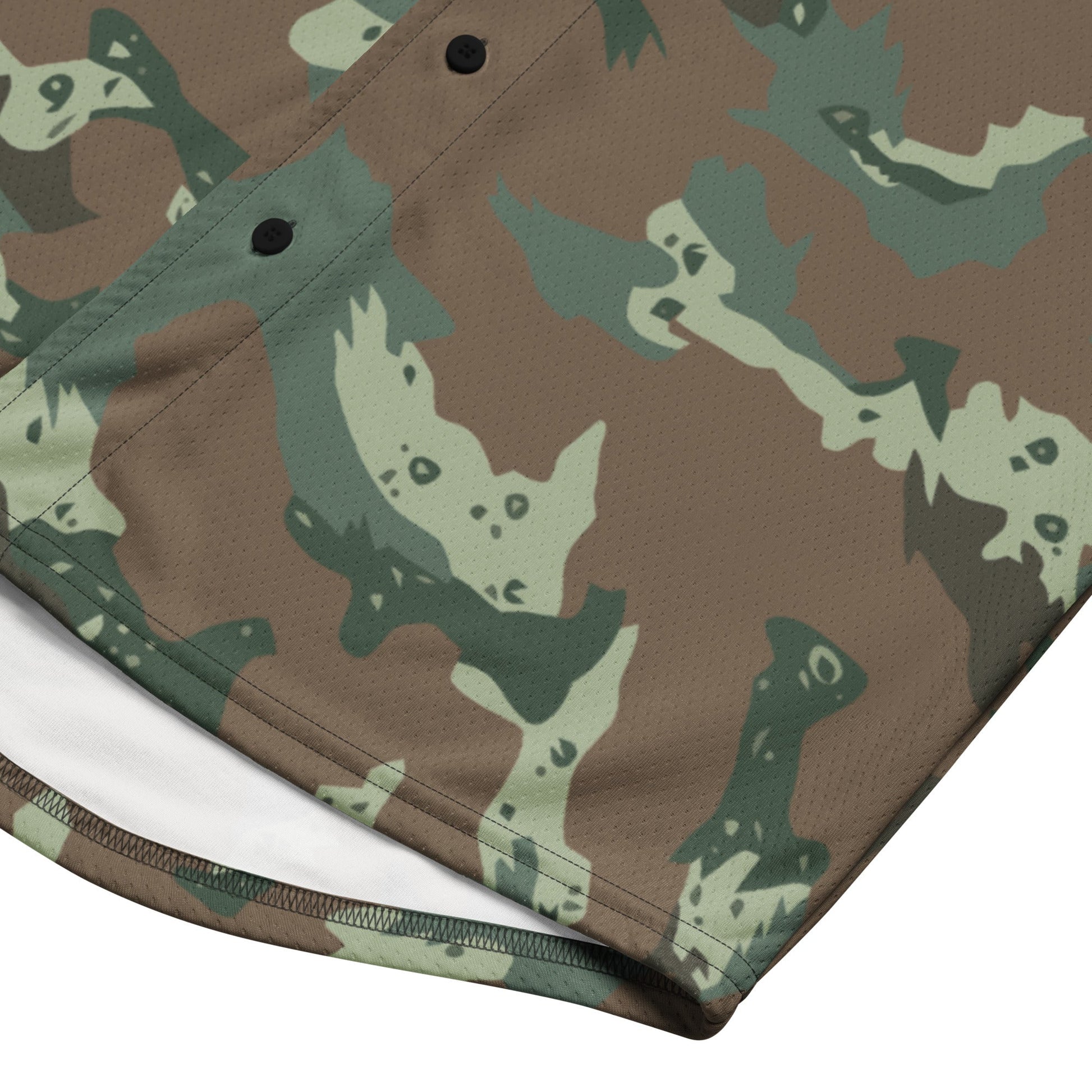 South African Chocolate Chip Soldier 2000 CAMO baseball jersey - Baseball Jerseys