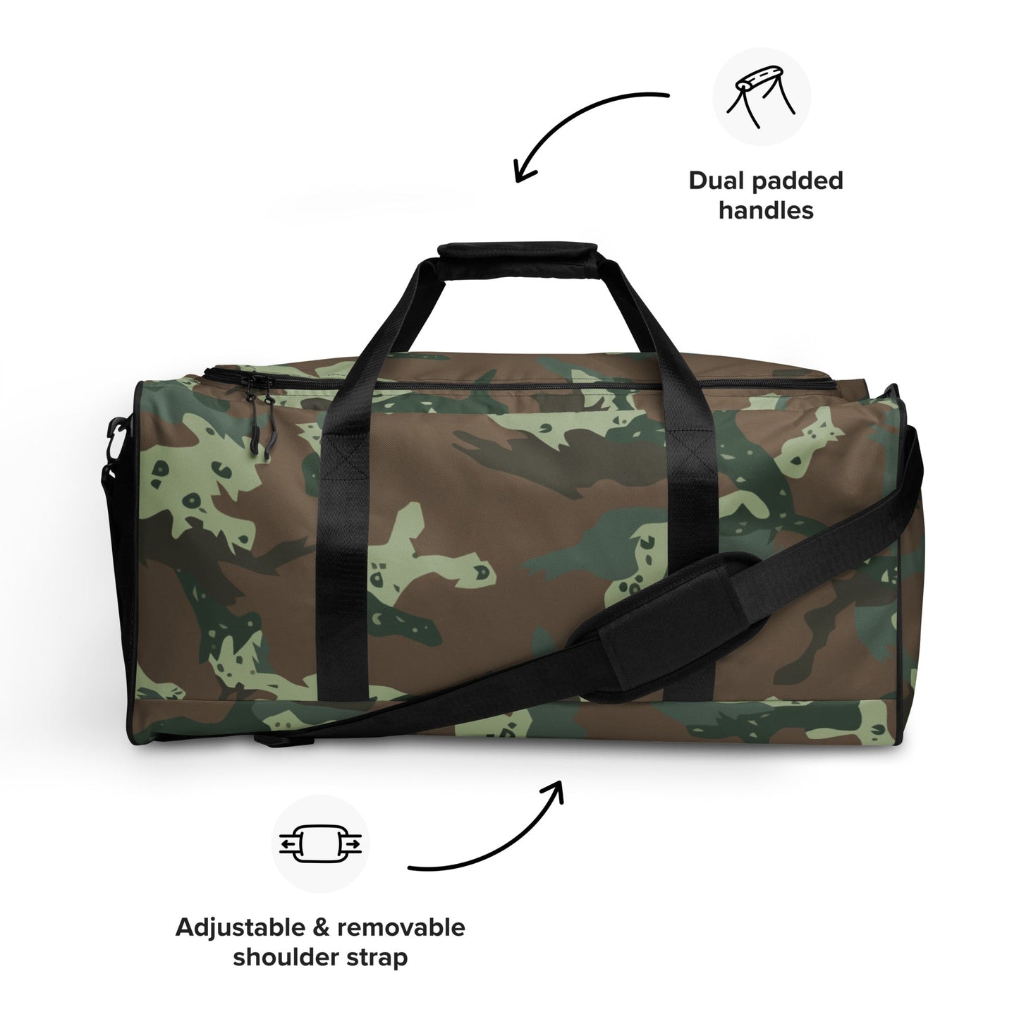 South African Chocolate Chip Soldier 2000 CAMO Duffle bag Bags
