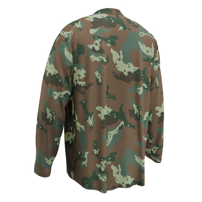 South African Chocolate Chip Soldier 2000 CAMO hockey fan jersey - Hockey Jerseys