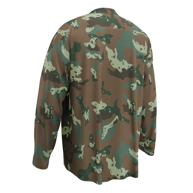 Chocolate Chip Soldier 2000 South African CAMO Unisex Hockey Fan Jersey