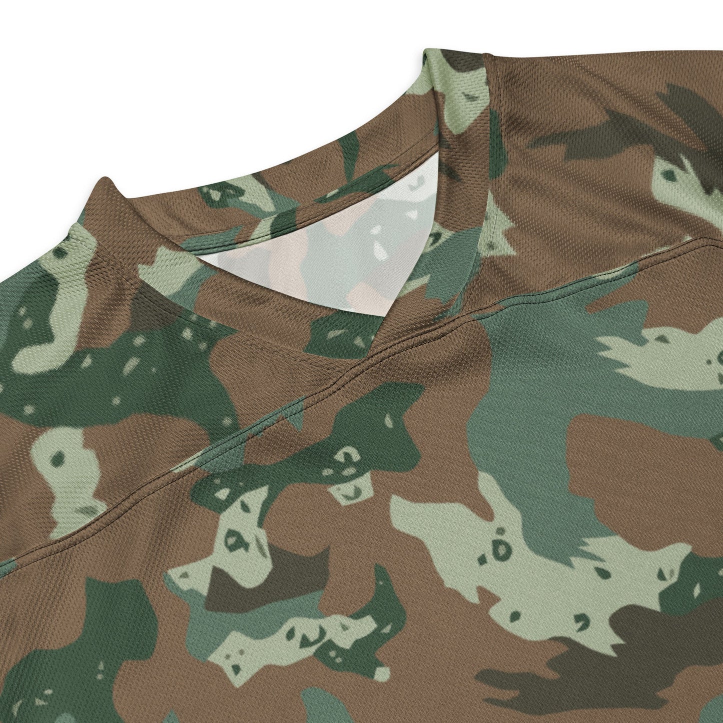 South African Chocolate Chip Soldier 2000 CAMO hockey fan jersey - Hockey Jerseys