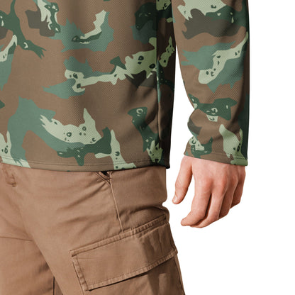 South African Chocolate Chip Soldier 2000 CAMO hockey fan jersey - Hockey Jerseys