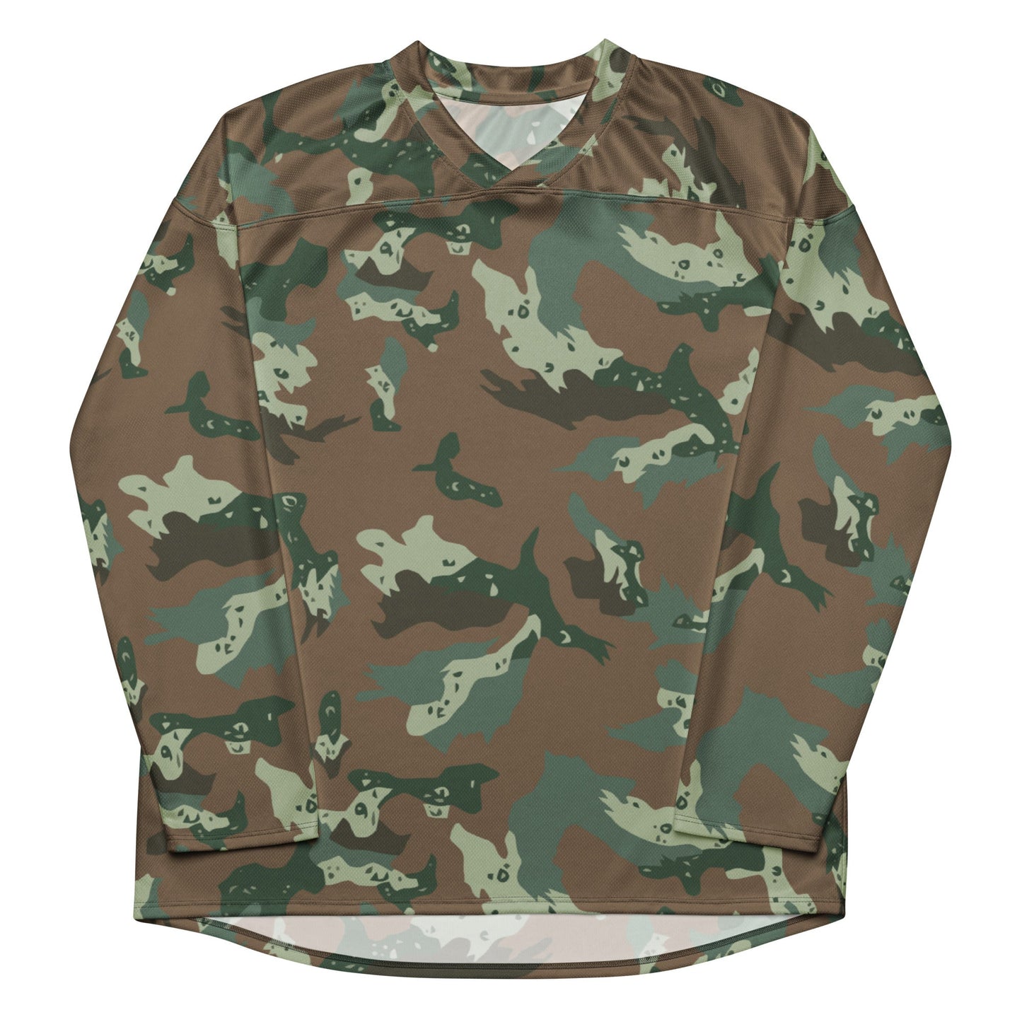 South African Chocolate Chip Soldier 2000 CAMO hockey fan jersey - Hockey Jerseys