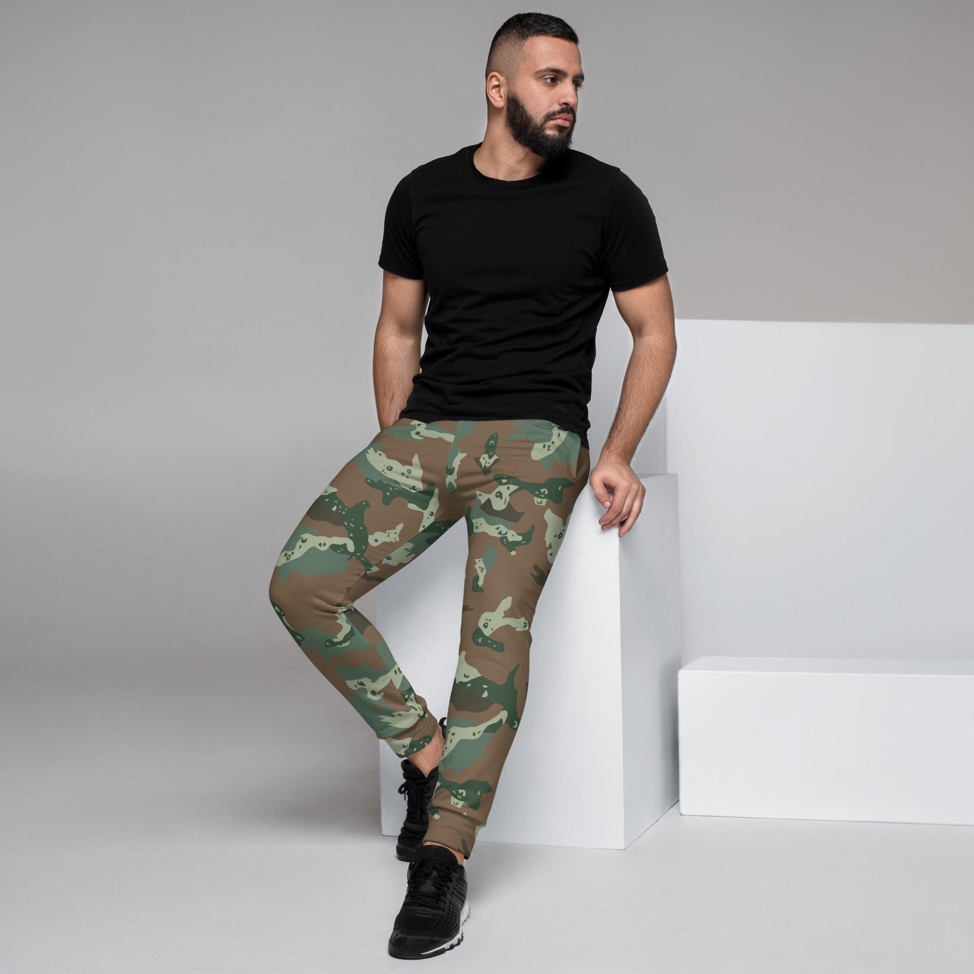 South African Chocolate Chip Soldier 2000 CAMO Mens Joggers