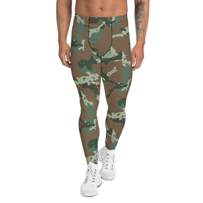 South African Chocolate Chip Soldier 2000 CAMO Mens Leggings - XS
