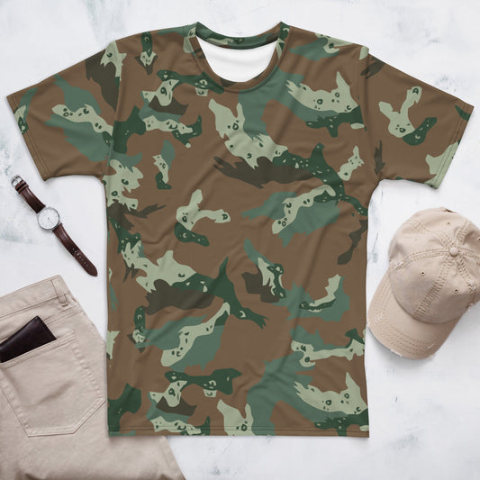 South African Chocolate Chip Soldier 2000 CAMO Mens T shirt XS Shirts