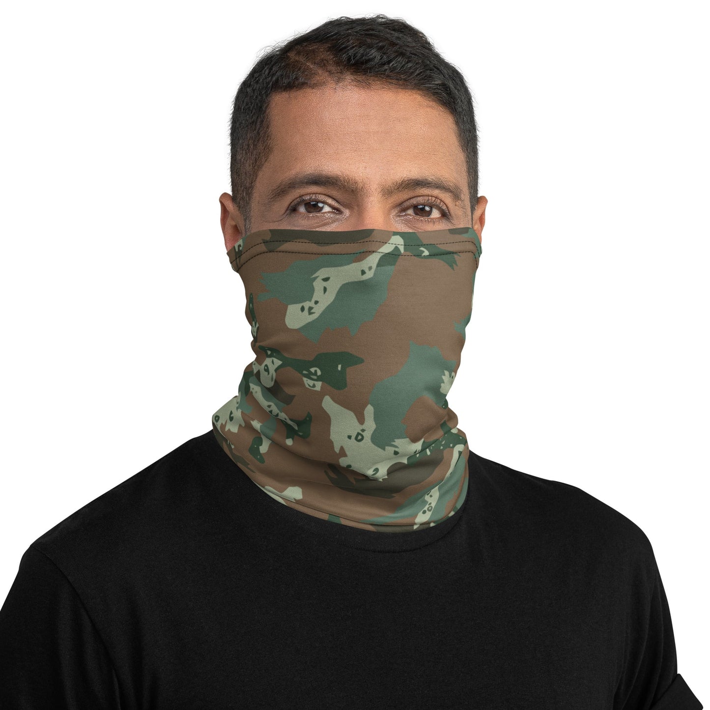 South African Chocolate Chip Soldier 2000 CAMO Neck Gaiter Gaiters