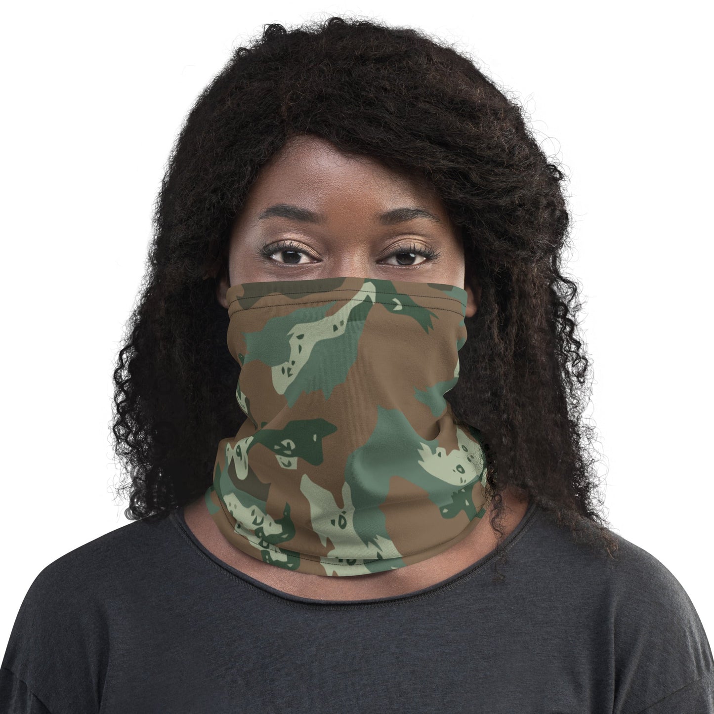South African Chocolate Chip Soldier 2000 CAMO Neck Gaiter Gaiters