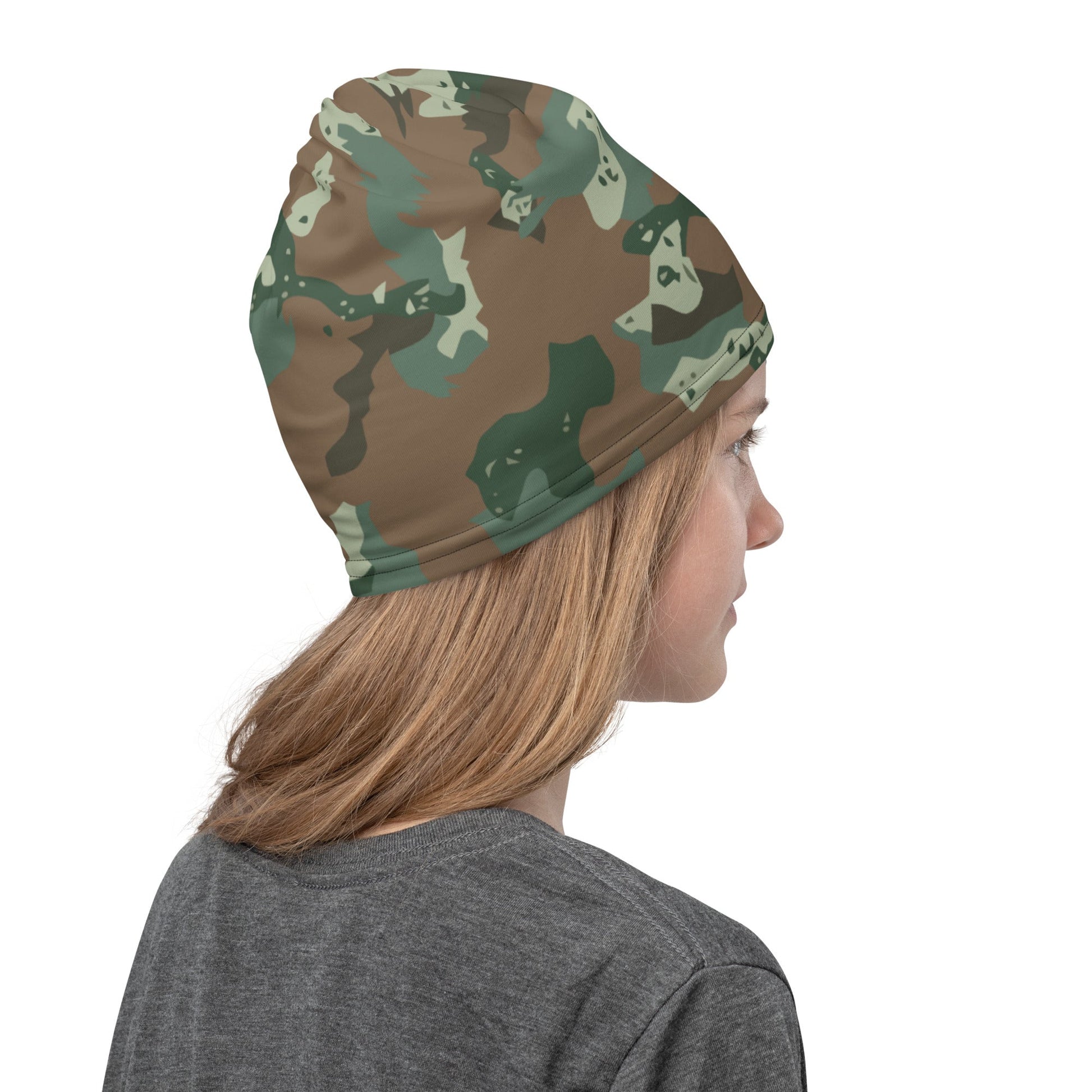 South African Chocolate Chip Soldier 2000 CAMO Neck Gaiter Gaiters