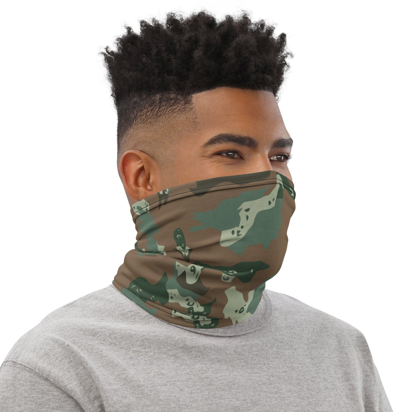 South African Chocolate Chip Soldier 2000 CAMO Neck Gaiter Gaiters