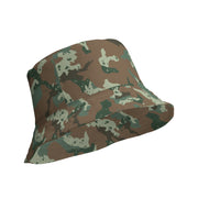 Chocolate Chip Soldier 2000 South African CAMO Reversible Bucket Hat - Head