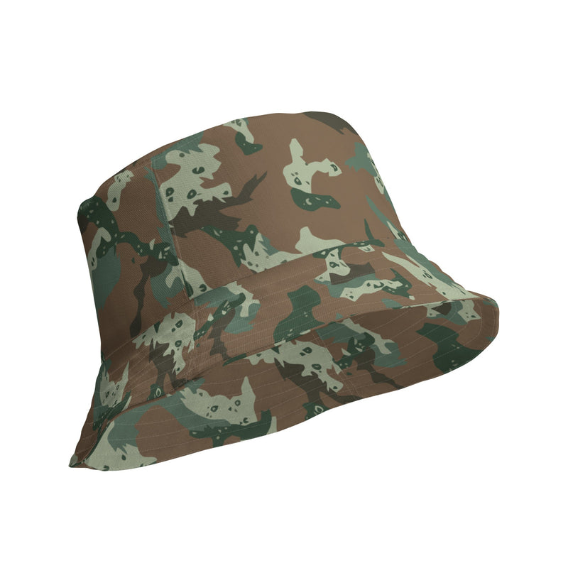 Chocolate Chip Soldier 2000 South African CAMO Reversible Bucket Hat - Head