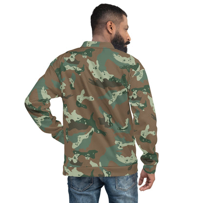 South African Chocolate Chip Soldier 2000 CAMO Unisex Bomber Jacket - Jackets