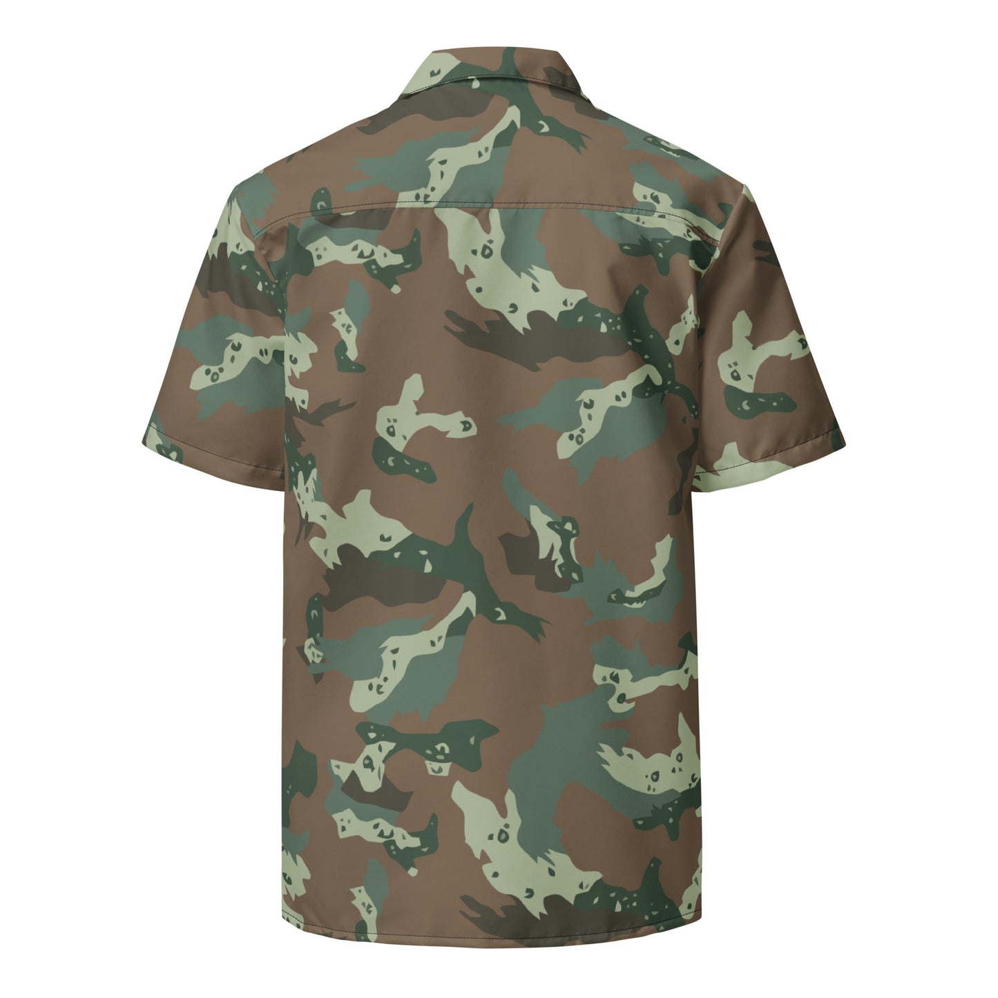 South African Chocolate Chip Soldier 2000 CAMO Unisex button shirt - Button Shirts