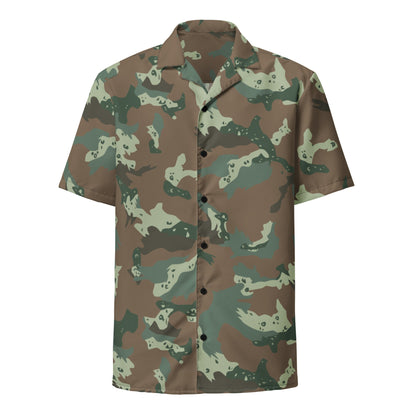 South African Chocolate Chip Soldier 2000 CAMO Unisex button shirt - Button Shirts