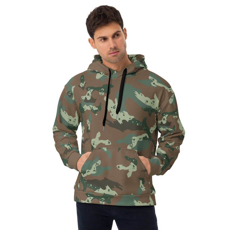 Chocolate Chip Soldier 2000 South African CAMO Unisex Hoodie - 2XS
