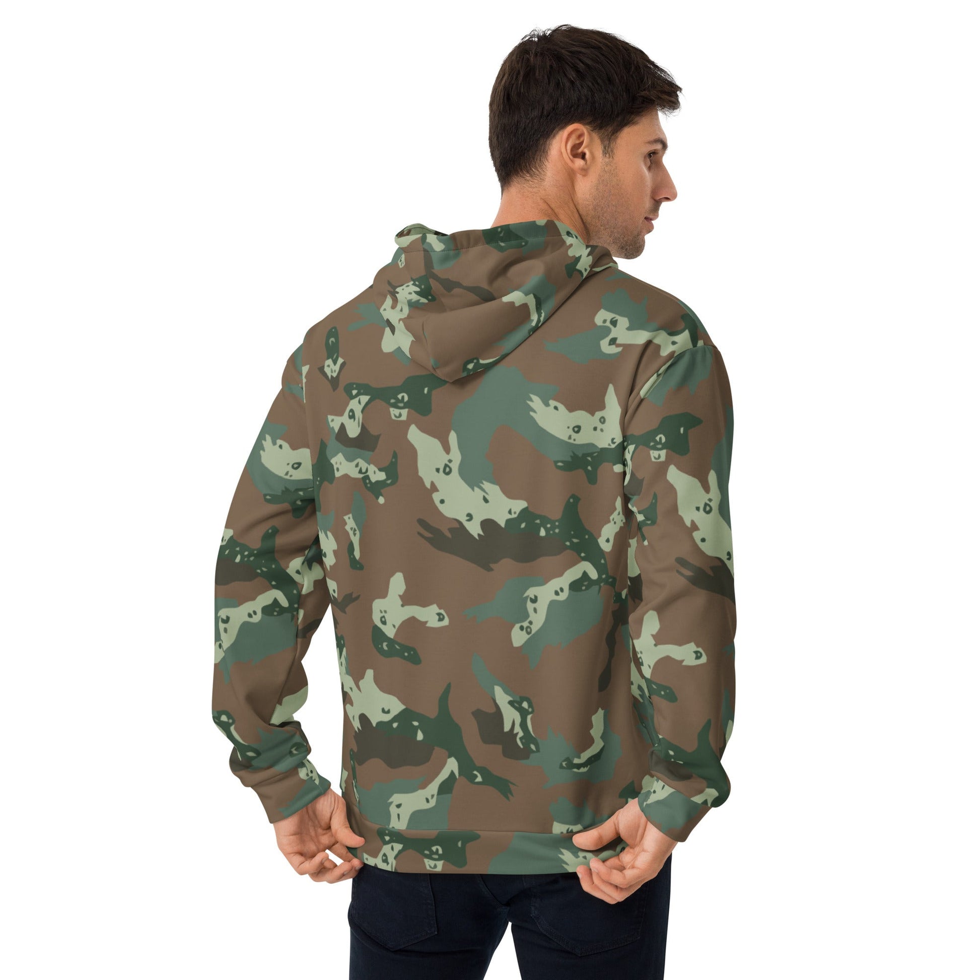South African Chocolate Chip Soldier 2000 CAMO Unisex Hoodie - Hoodies