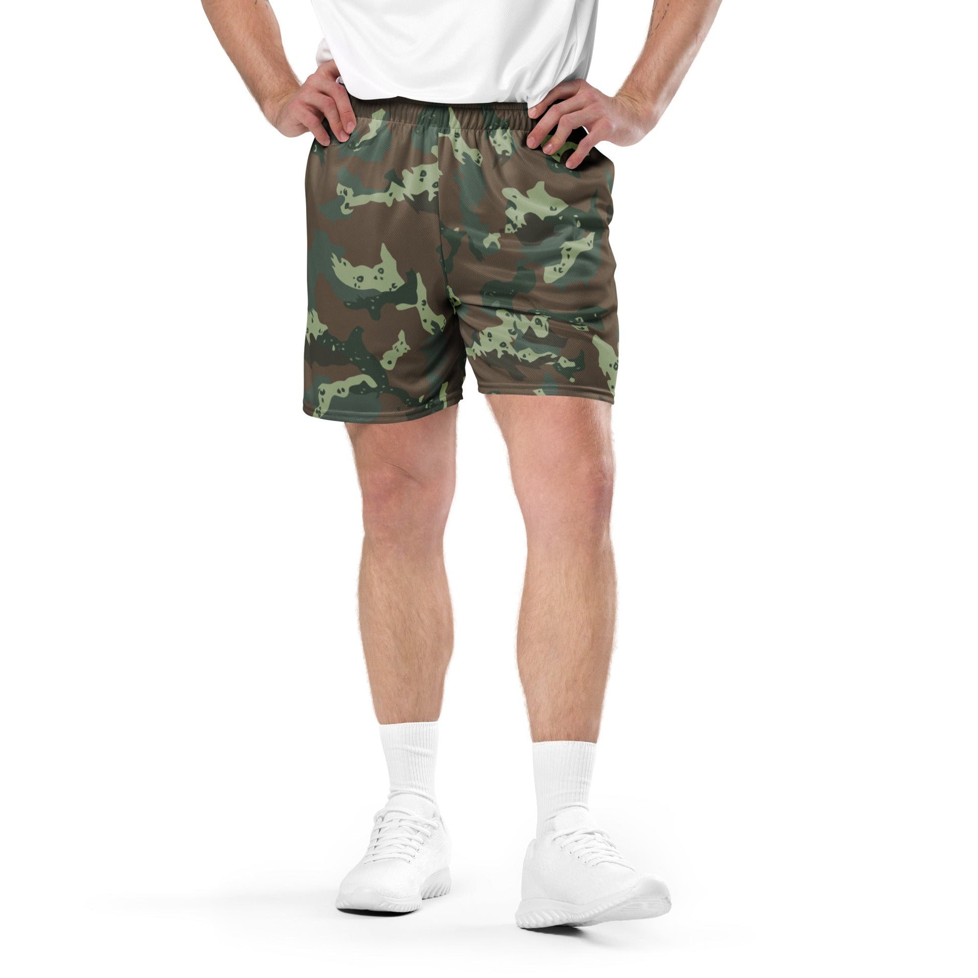 South African Chocolate Chip Soldier 2000 CAMO Unisex mesh shorts - Mesh Shorts