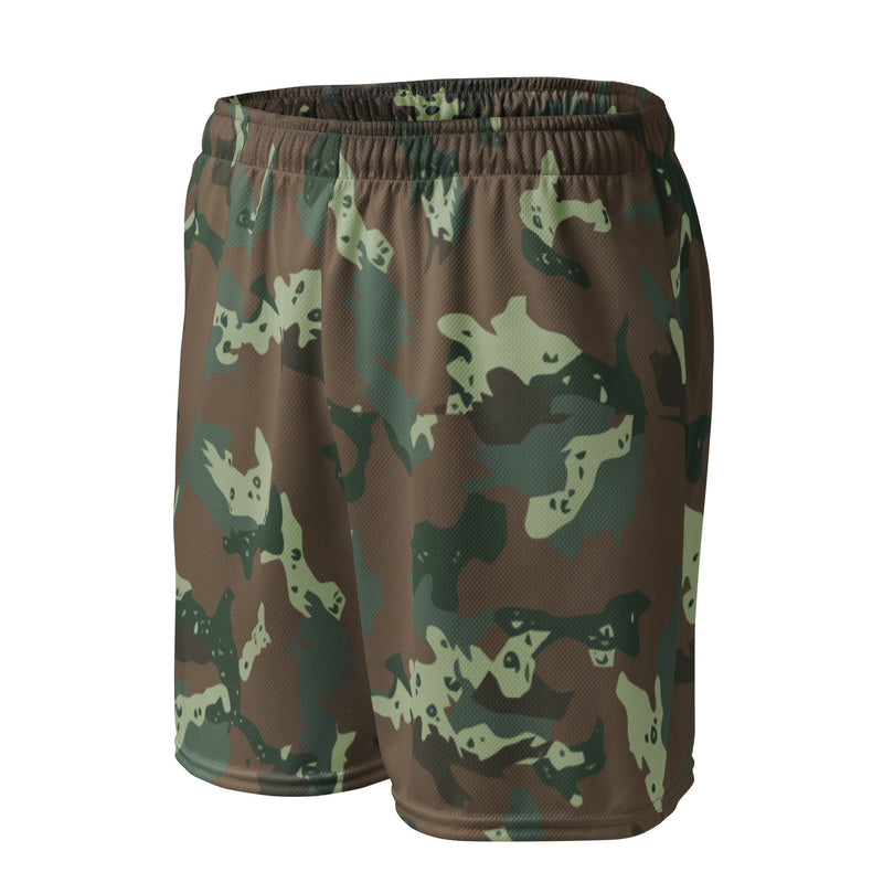 Chocolate Chip Soldier 2000 South African CAMO Unisex Mesh Shorts