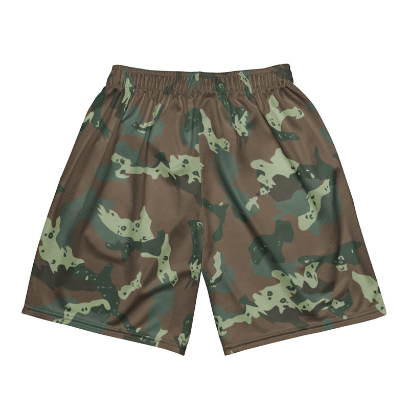 Chocolate Chip Soldier 2000 South African CAMO Unisex Mesh Shorts