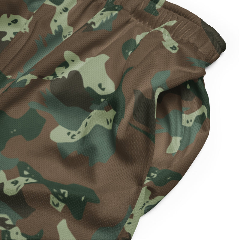 Chocolate Chip Soldier 2000 South African CAMO Unisex Mesh Shorts