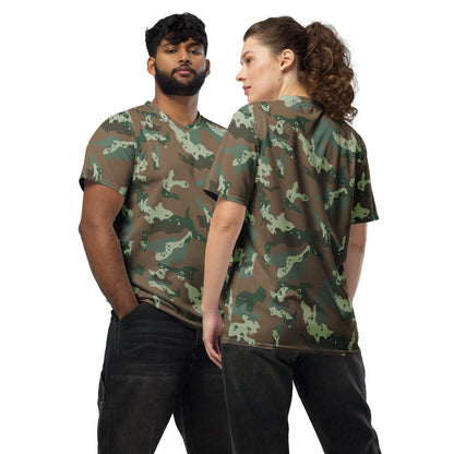 South African Chocolate Chip Soldier 2000 CAMO unisex sports jersey - 2XS - Sports Jerseys