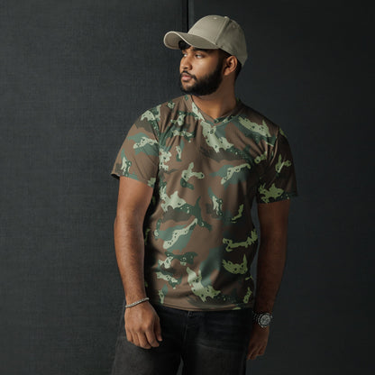 South African Chocolate Chip Soldier 2000 CAMO unisex sports jersey - Sports Jerseys