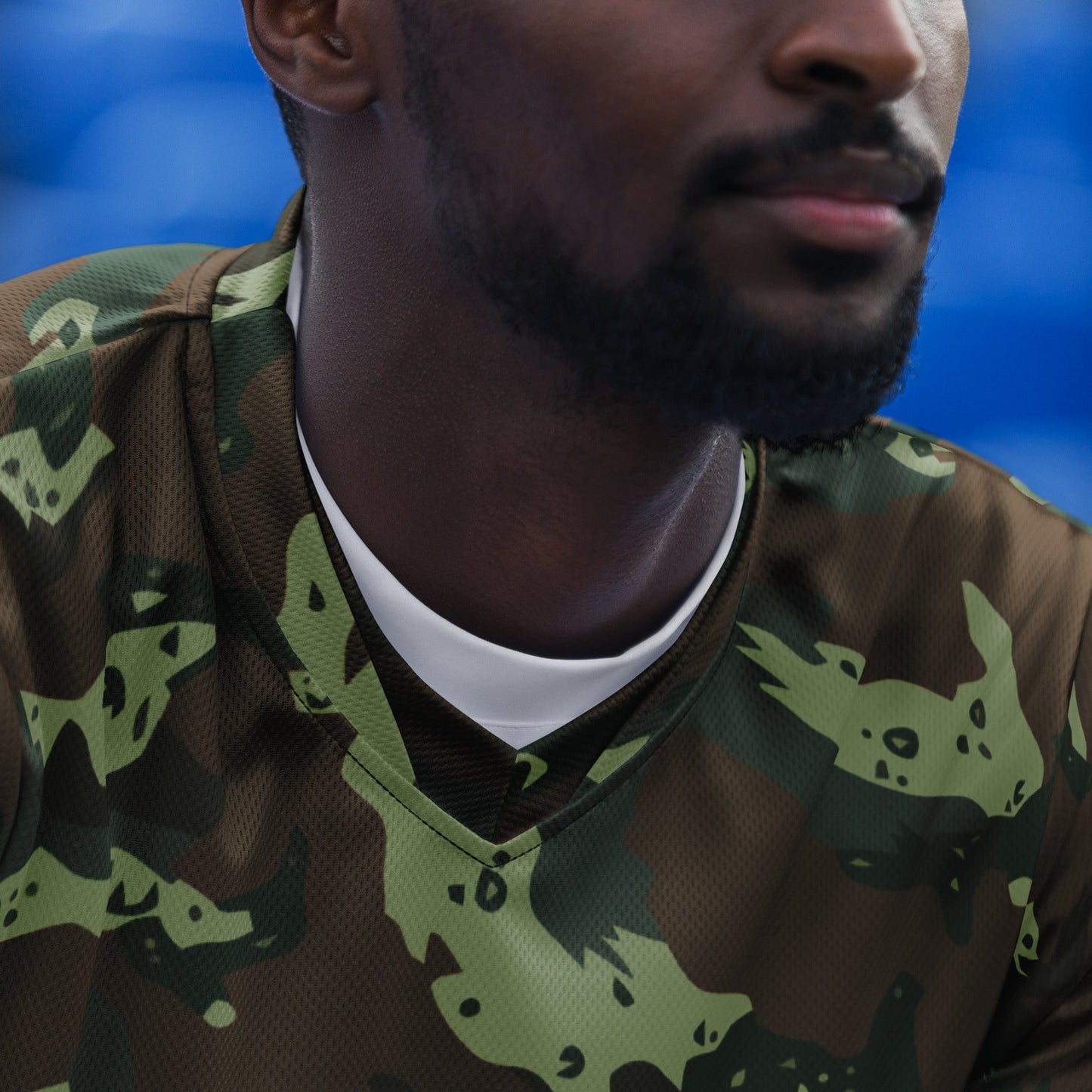 South African Chocolate Chip Soldier 2000 CAMO unisex sports jersey - Sports Jerseys