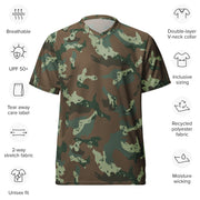 Chocolate Chip Soldier 2000 South African CAMO Unisex Sports Jersey