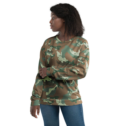 South African Chocolate Chip Soldier 2000 CAMO Unisex Sweatshirt - Sweatshirts