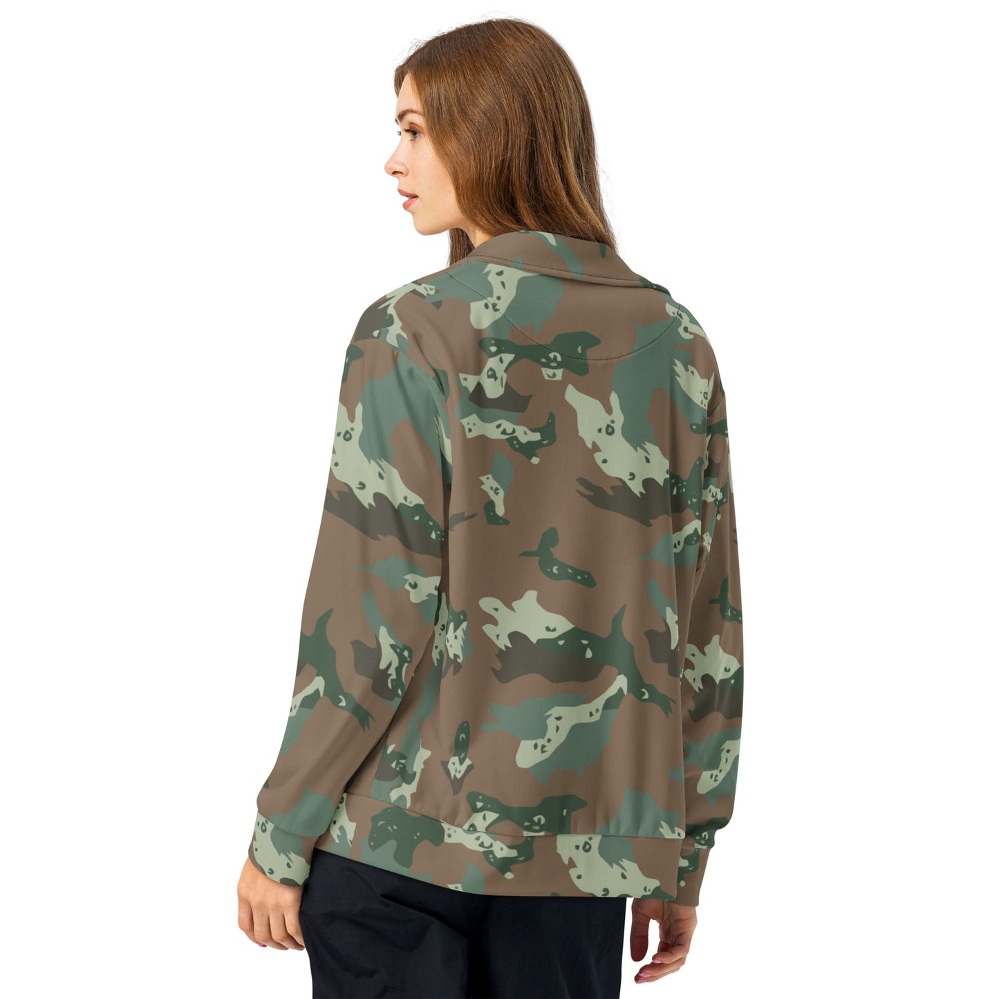 South African Chocolate Chip Soldier 2000 CAMO Unisex track jacket - Track Jackets