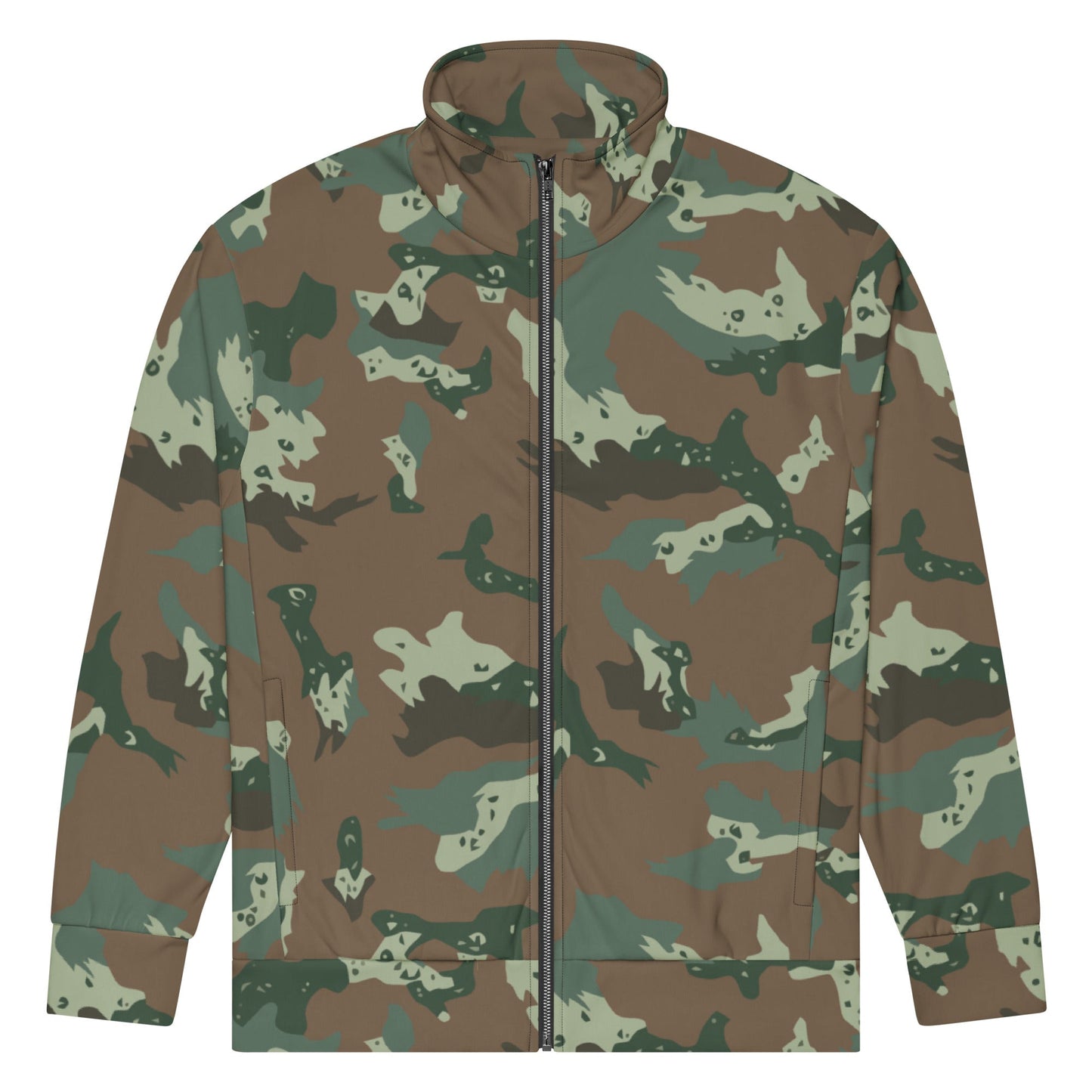 South African Chocolate Chip Soldier 2000 CAMO Unisex track jacket - Track Jackets