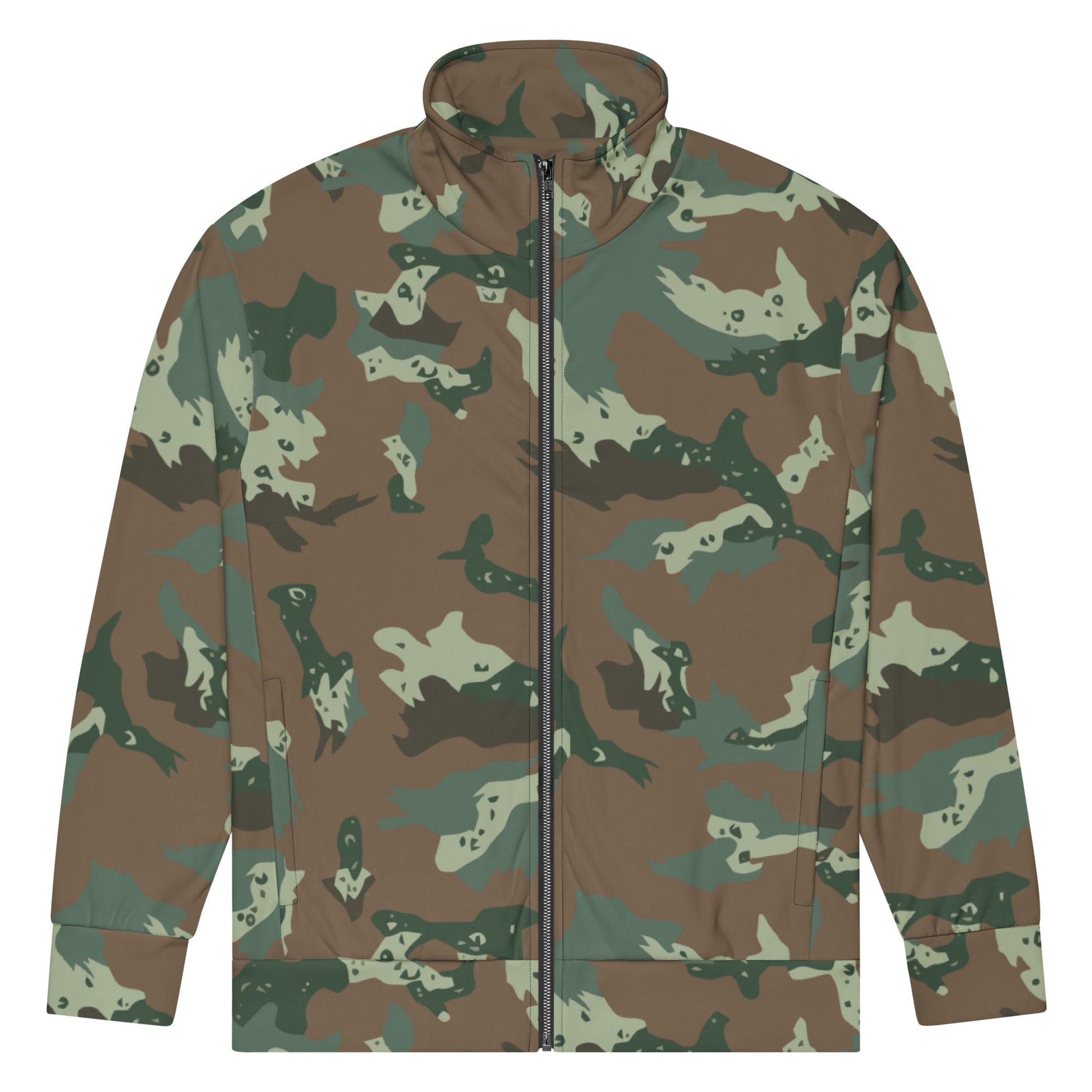 South African Chocolate Chip Soldier 2000 CAMO Unisex track jacket - Track Jackets