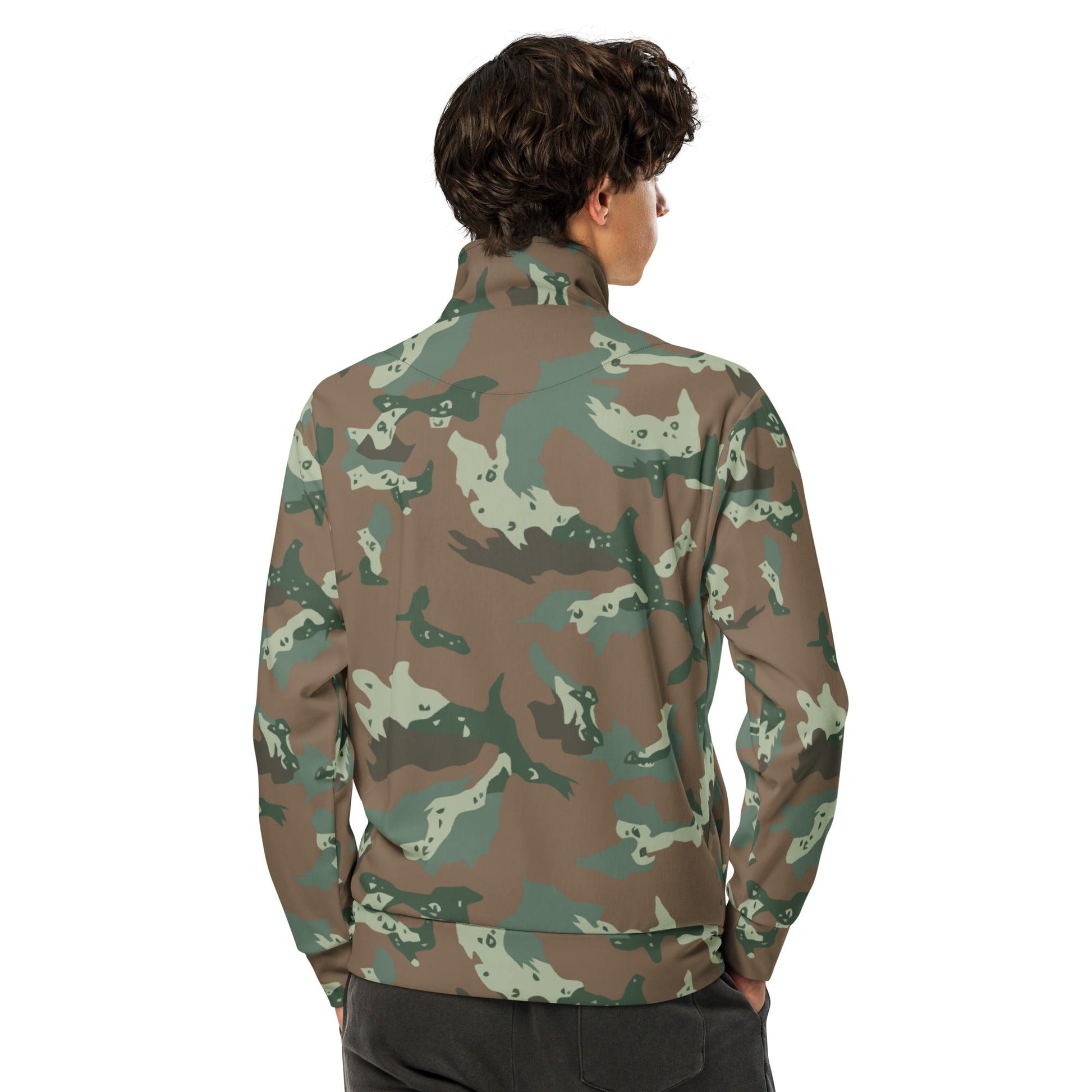 South African Chocolate Chip Soldier 2000 CAMO Unisex track jacket - Track Jackets