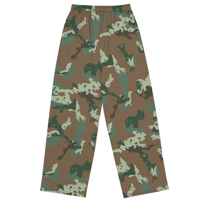 Chocolate Chip Soldier 2000 South African CAMO Unisex Wide-Leg Leisure Pants - Pant