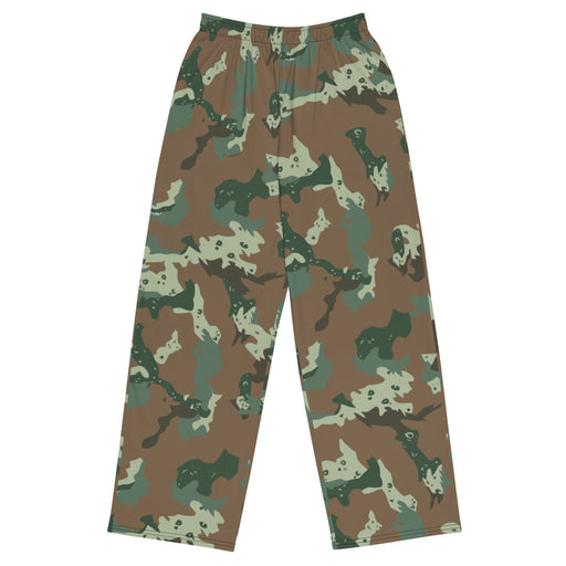 Chocolate Chip Soldier 2000 South African CAMO Unisex Wide-Leg Leisure Pants - 2XS - Pant
