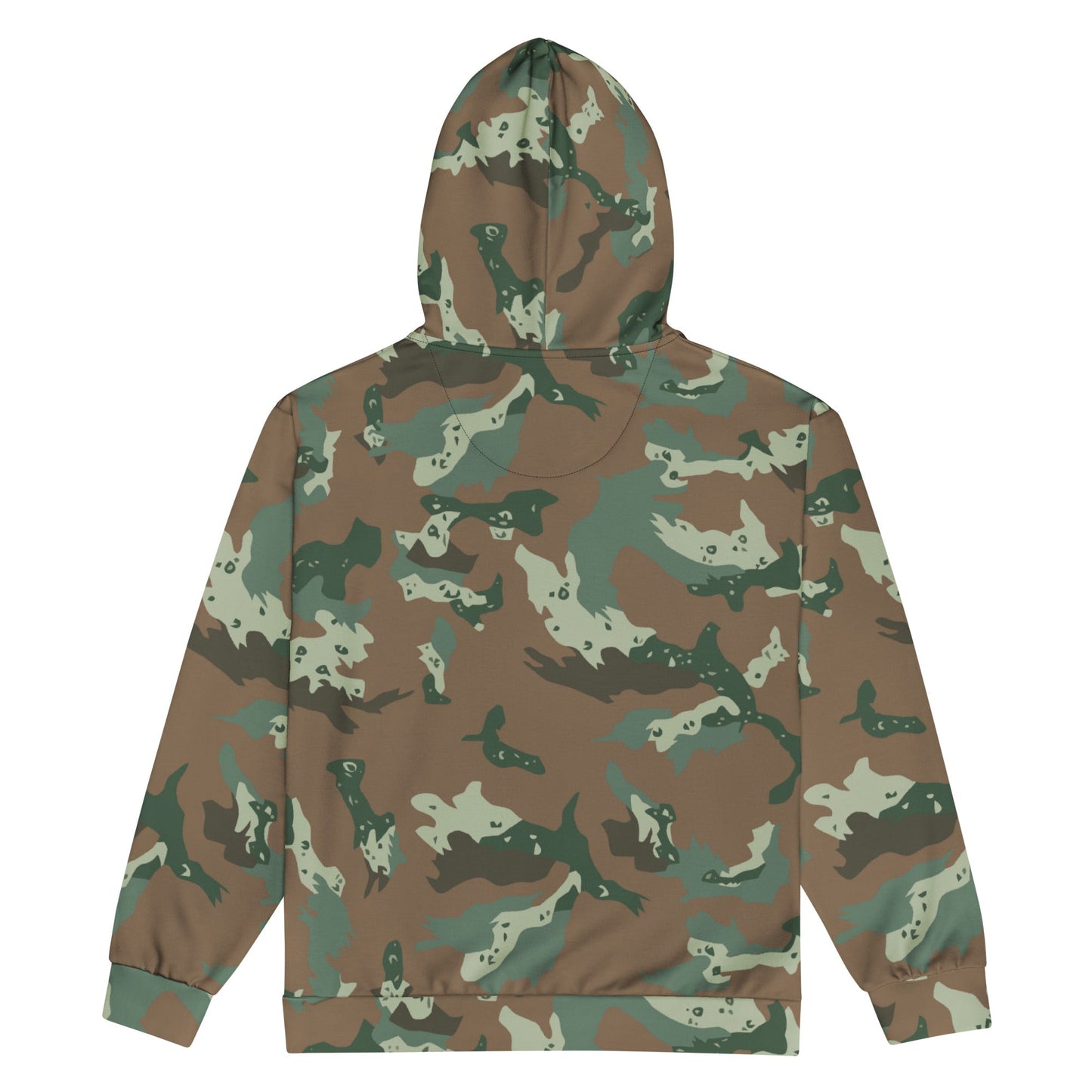 South African Chocolate Chip Soldier 2000 CAMO Unisex zip hoodie - Zip Hoodies