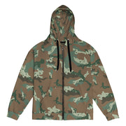 Chocolate Chip Soldier 2000 South African CAMO Unisex Zip Hoodie - 2XS