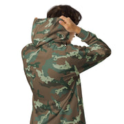 Chocolate Chip Soldier 2000 South African CAMO Unisex Zip Hoodie