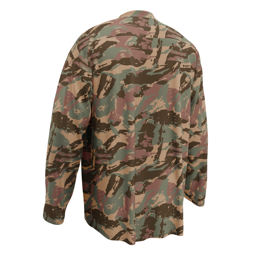 South African Defense Force (SADF) 32 Battalion Dry Season CAMO hockey fan jersey - Unisex