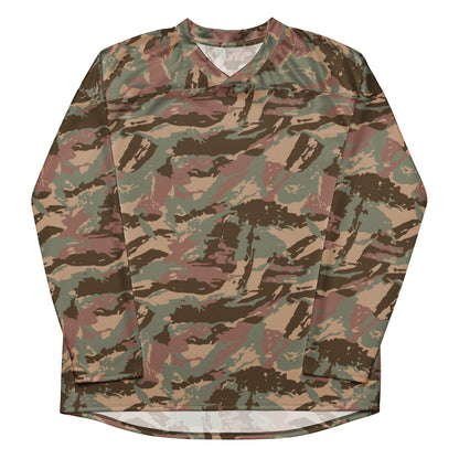 South African Defense Force (SADF) 32 Battalion Dry Season CAMO hockey fan jersey - Unisex