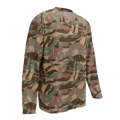 South African Defense Force (SADF) 32 Battalion Dry Season CAMO hockey fan jersey - Unisex