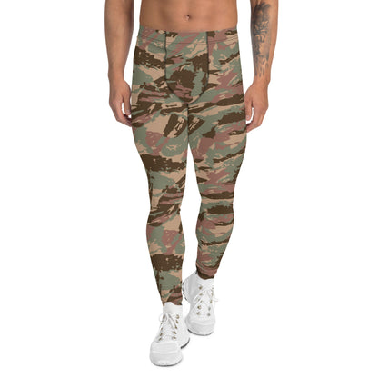 South African Defense Force (SADF) 32 Battalion Dry Season CAMO Men’s Leggings - XS - Mens