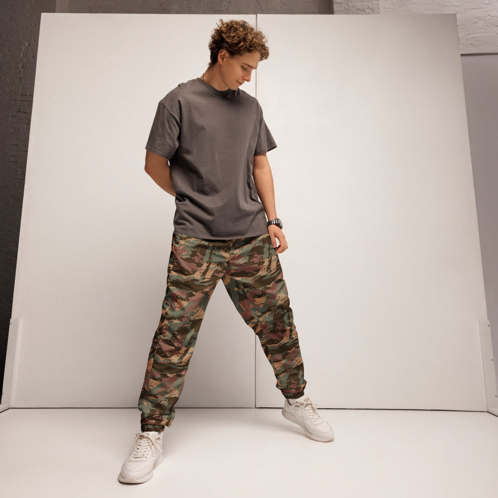 South African Defense Force (SADF) 32 Battalion Dry Season CAMO Unisex track pants - Track Pants