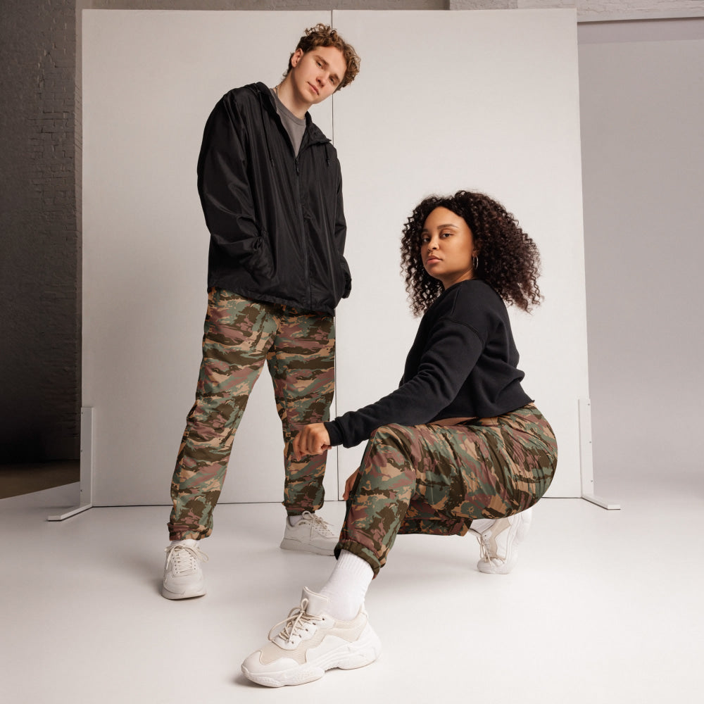 South African Defense Force (SADF) 32 Battalion Dry Season CAMO Unisex track pants - Track Pants