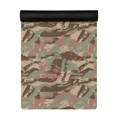 South African Defense Force (SADF) 32 Battalion Dry Season CAMO Yoga mat